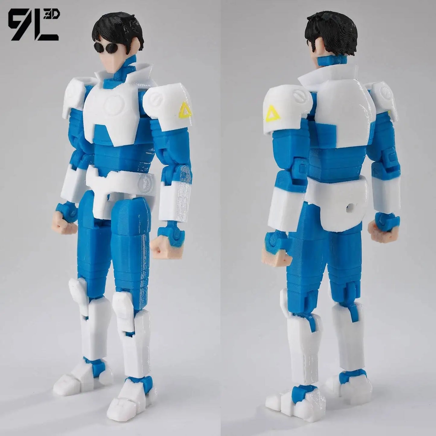 Invincible Boy Action Figure 14cm 3D Printed Multi Jointed Model