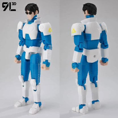 Invincible Boy Action Figure 14cm 3D Printed Multi Jointed Model