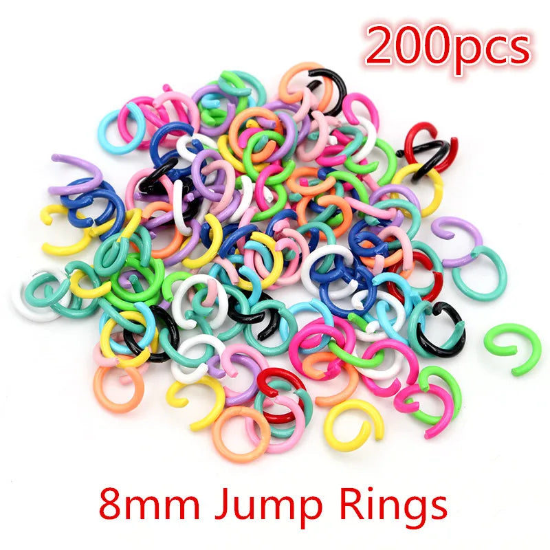 Jewelry Making Findings Set with Lobster Clasps & Jump Rings