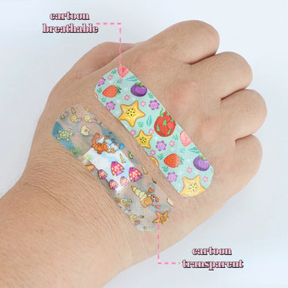 Cartoon Animal Adhesive Bandages for Kids 30-100PCS