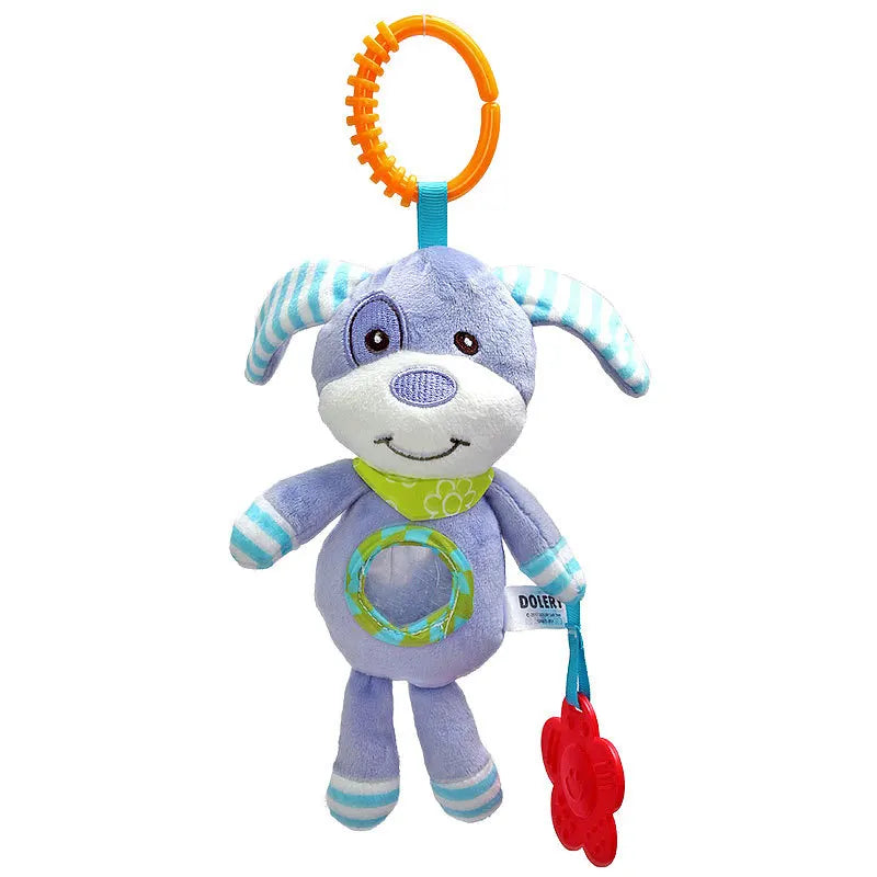 Baby Crib Spiral Toy Plush Stroller & Car Seat Rattle