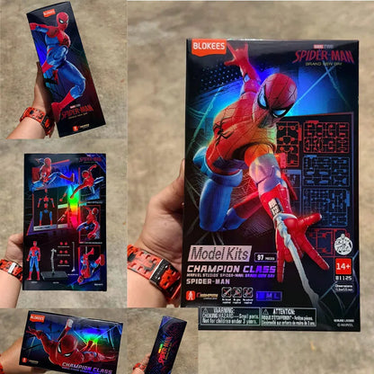 Spider-Man Model Kit Champion Class Action Figure Collectible