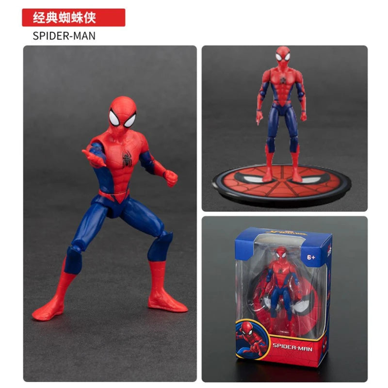 4 Inch Superhero Action Figure Movable Collectible Toy