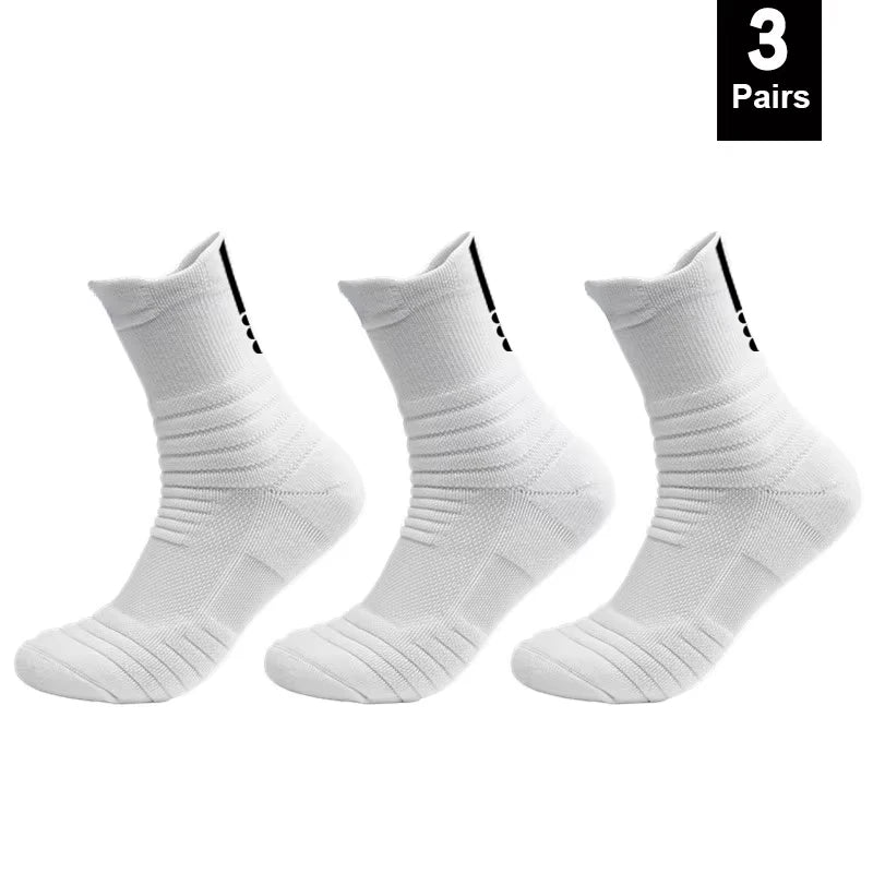 Anti Slip Soccer Socks Men Breathable Grip Sports Socks