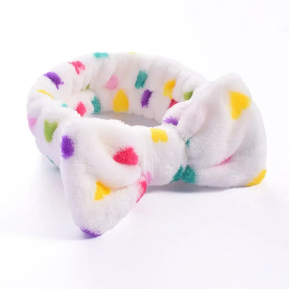 Makeup Headband – Soft Coral Fleece Face Wash Hair Band