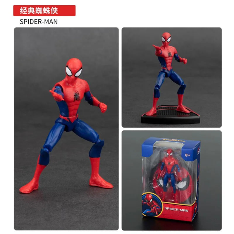 4 Inch Superhero Action Figure Movable Collectible Toy