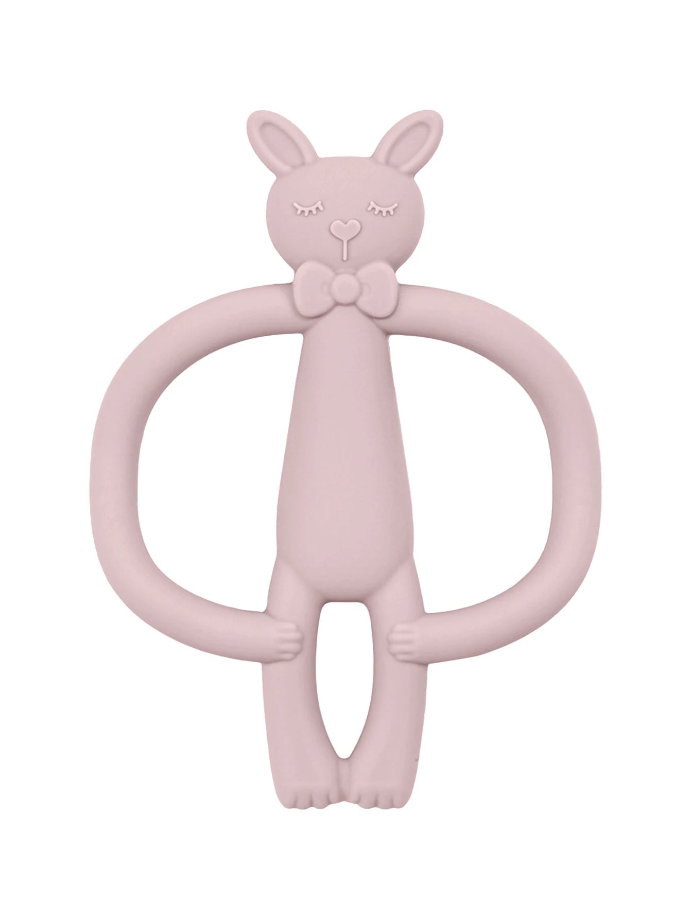 Silicone Baby Teether Rabbit Teething Toy for Infants