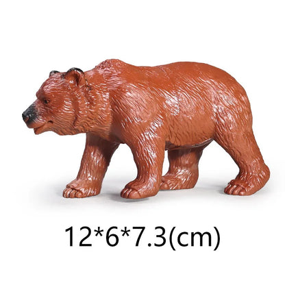 Wild Animal Figurines Set Realistic Zoo Figures for Kids Toy