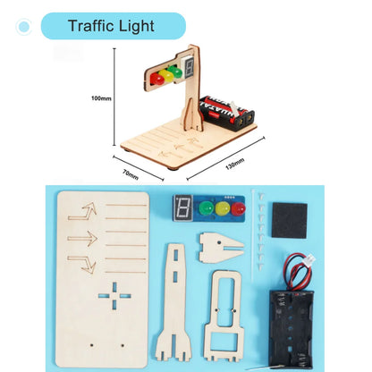 STEM Science Kit DIY Wooden Educational Learning Toy