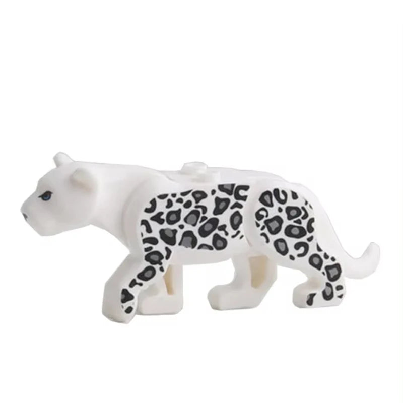 MOC Farm Zoo Animal Building Blocks Educational Toy Set