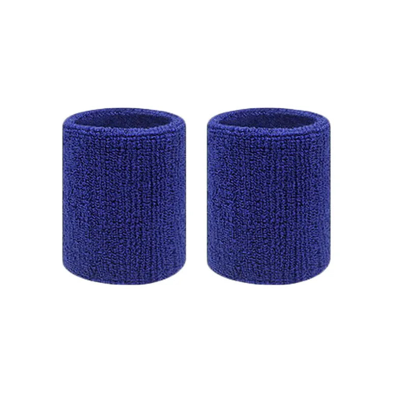 Sports Wrist Sweatbands 2PCS Tennis Fitness Wristbands