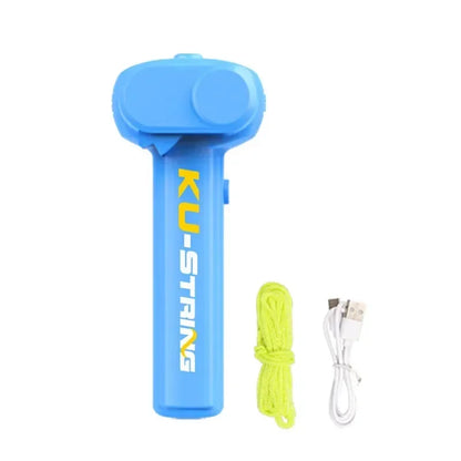 Glow String Launcher Toy LED Light Rope Spinner