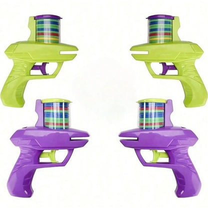Foam Disc Launcher Handheld Flying Disc Shooter Toy