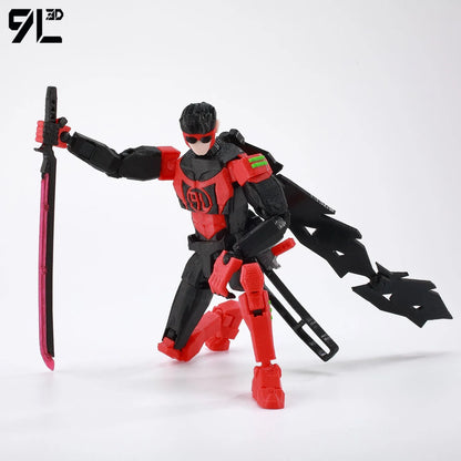 Invincible Boy Action Figure 14cm 3D Printed Multi Jointed Model