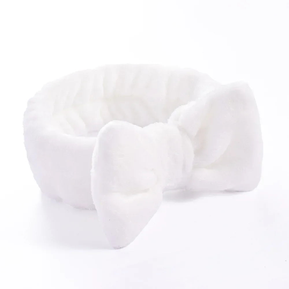 Makeup Headband – Soft Coral Fleece Face Wash Hair Band