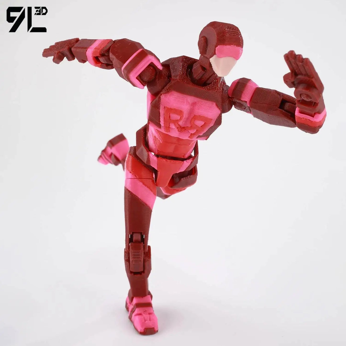 Invincible Boy Action Figure 14cm 3D Printed Multi Jointed Model