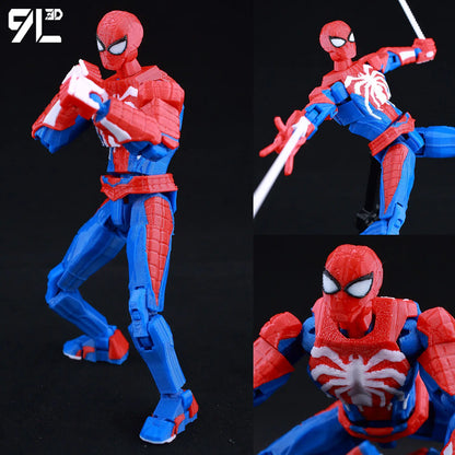 14cm Multi Jointed Action Figure 3D Printed Poseable Collectible Toy