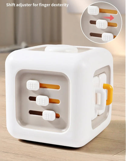 6-in-1 Montessori Activity Cube Sensory Busy Board Toy