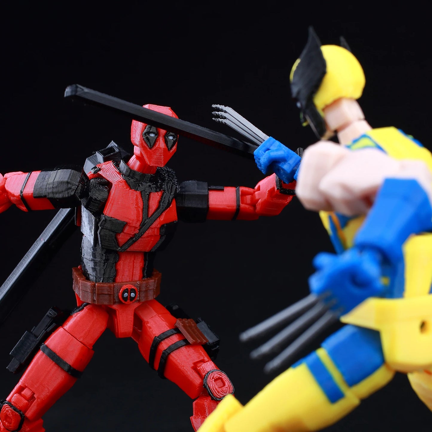 14cm Multi Jointed Action Figure 3D Printed Poseable Collectible Toy