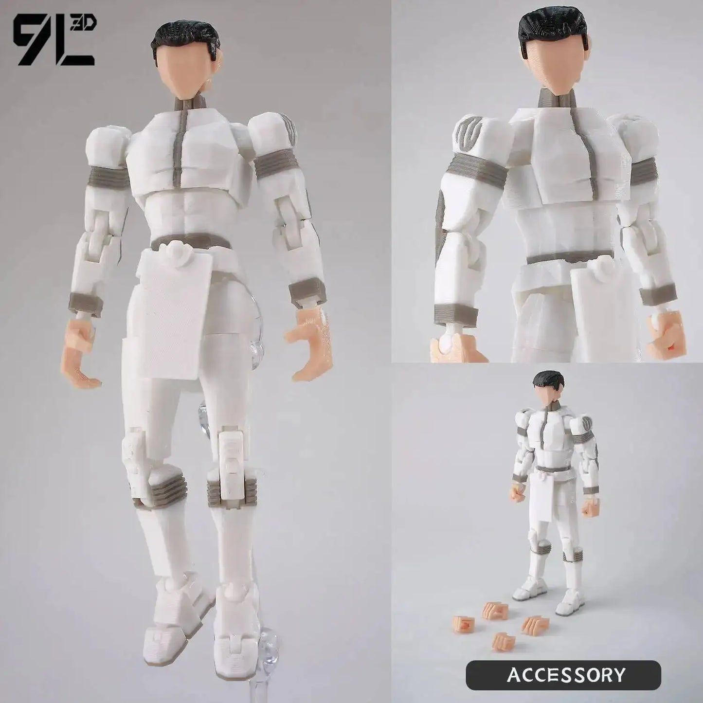 13cm Articulated Action Figure 3D Printed Collectible Model Toy