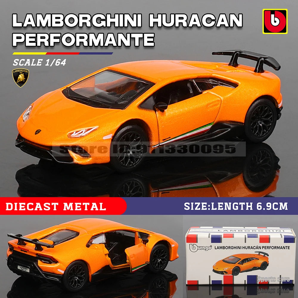 1:64 Diecast Car Model – Alloy Pull Back Collectible Toy