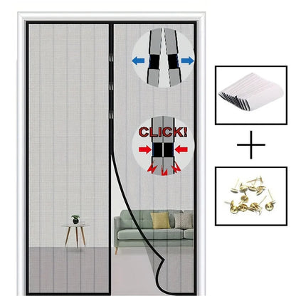 Magnetic Screen Door – Automatic Mosquito Mesh Curtain