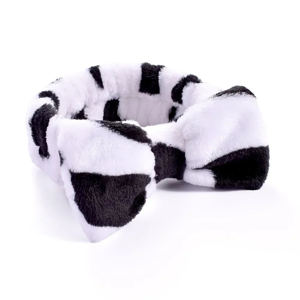 Makeup Headband – Soft Coral Fleece Face Wash Hair Band