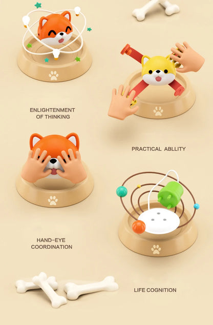 Baby Busy Board Cube Montessori Sensory Activity Toy