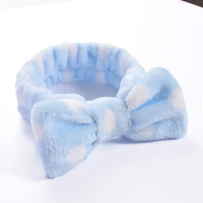 Makeup Headband – Soft Coral Fleece Face Wash Hair Band