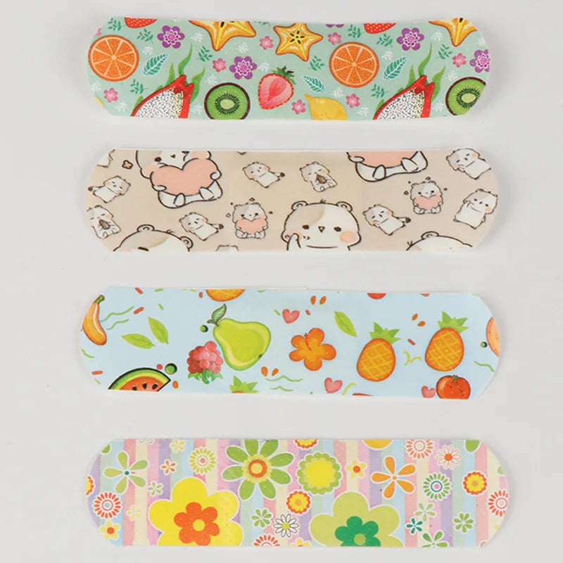 Cartoon Animal Adhesive Bandages for Kids 30-100PCS