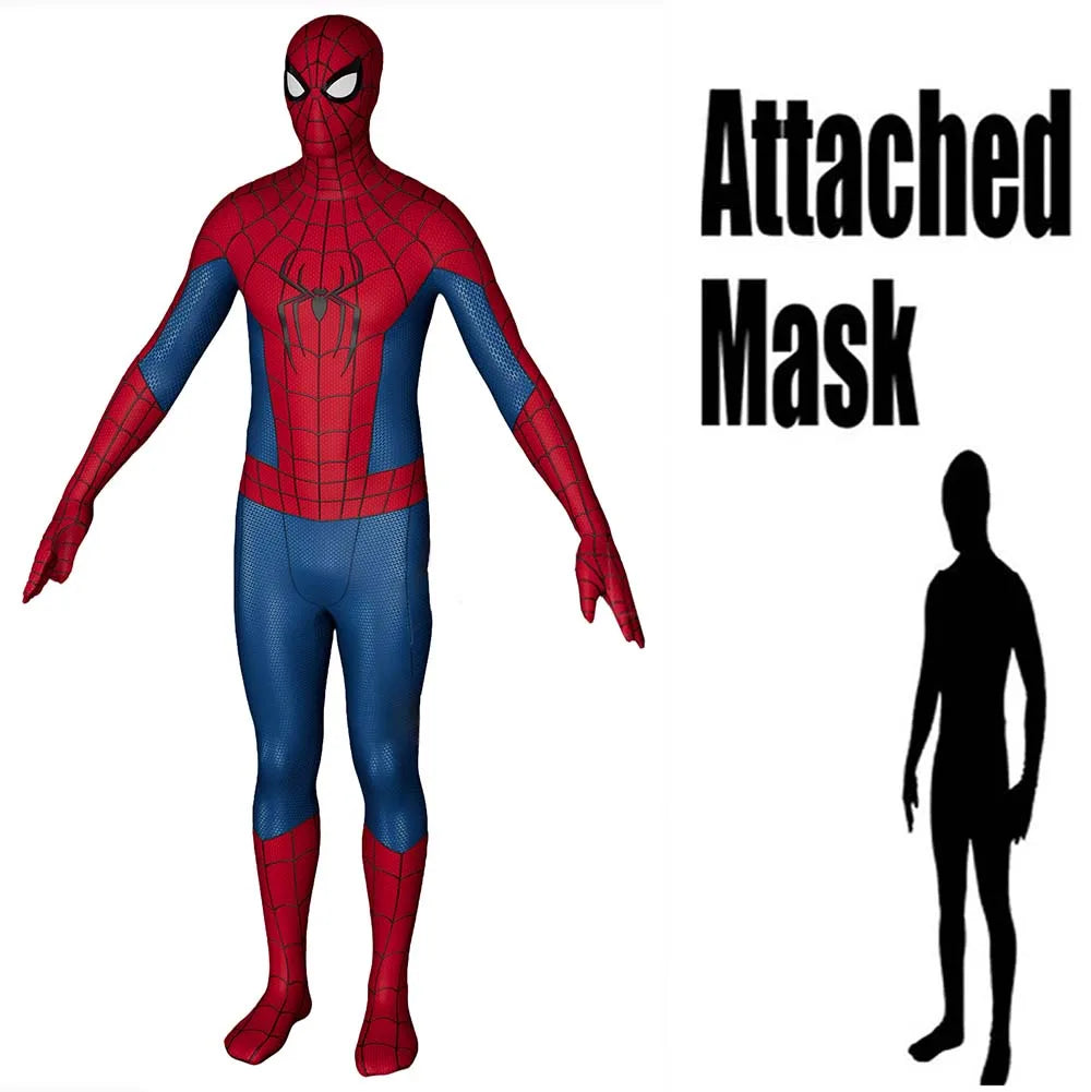 Superhero Bodysuit Cosplay Costume Full Body Jumpsuit for Adults