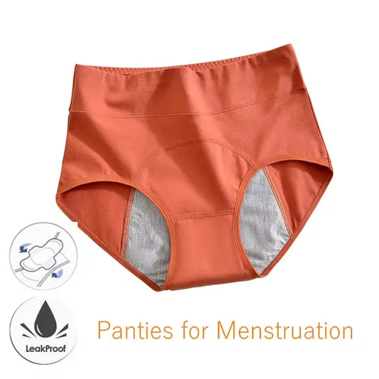 Menstrual Panties High Waist Leak Proof Period Underwear