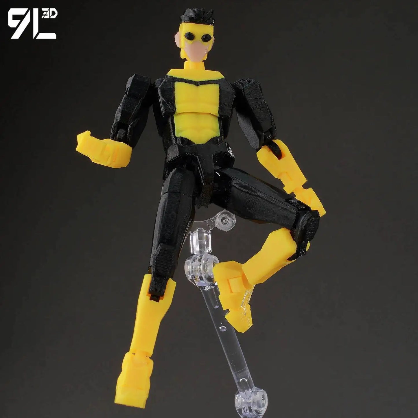 Invincible Boy Action Figure 14cm 3D Printed Poseable Model