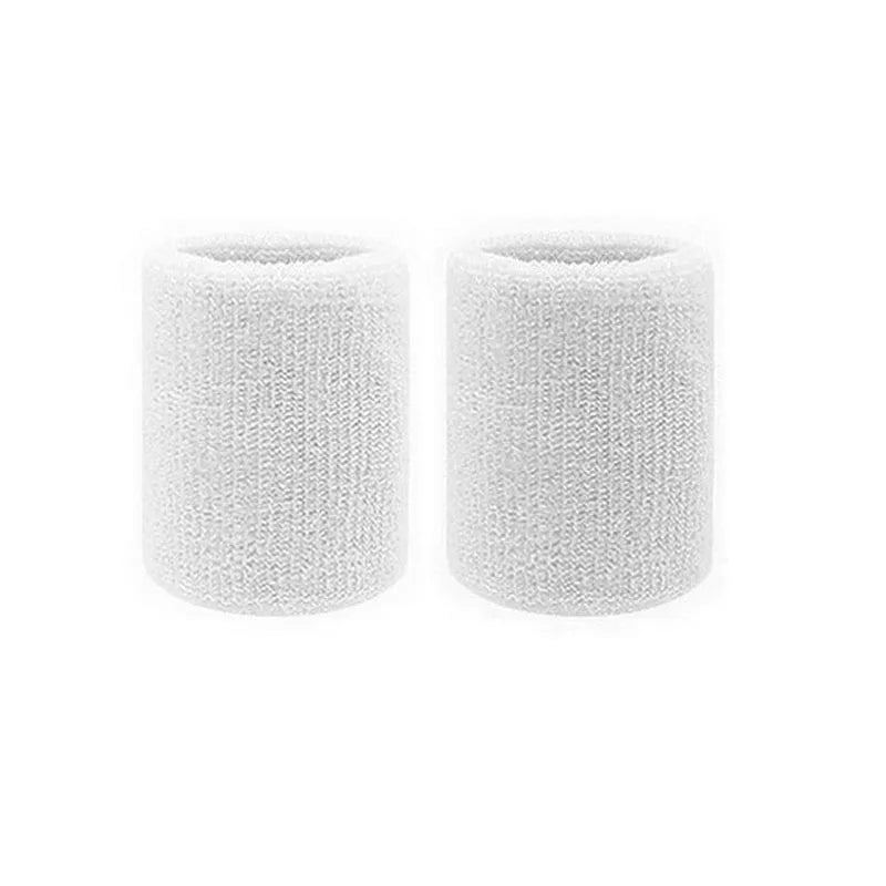Sports Wrist Sweatbands 2PCS Tennis Fitness Wristbands