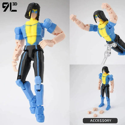 13cm Articulated Action Figure 3D Printed Collectible Model Toy