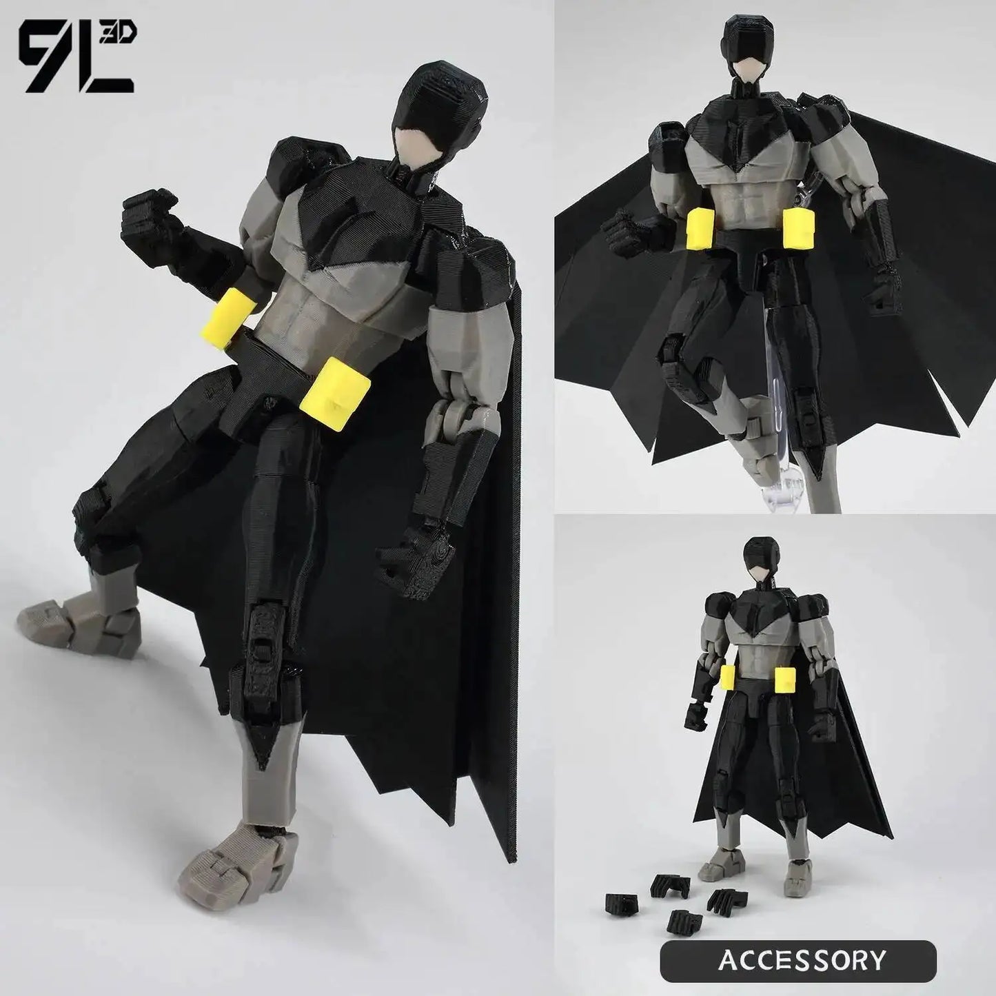 13cm Articulated Action Figure 3D Printed Collectible Model Toy