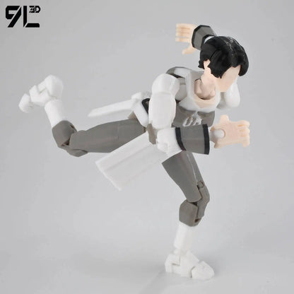 Invincible Boy Action Figure 14cm 3D Printed Multi Jointed Model
