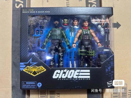G.I. Joe Classified Series Beach Head & Quick Kick Figure