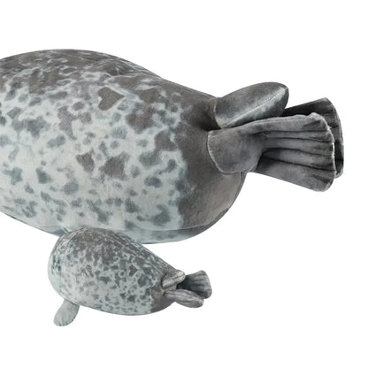 Seal Plush Toy Set Mother and Baby Stuffed Seal Family Soft Toy