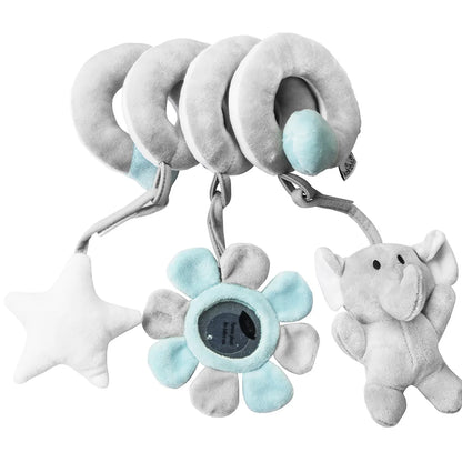 Baby Spiral Activity Toy for Car Seat, Stroller & Crib