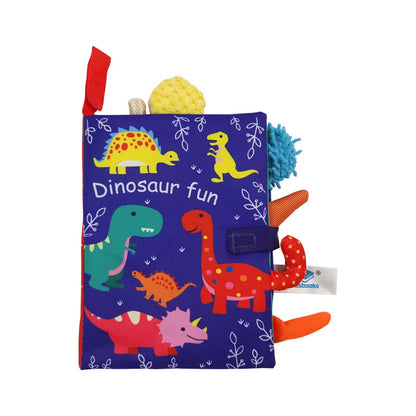 Baby Tail Cloth Book Interactive Sensory Learning Toy