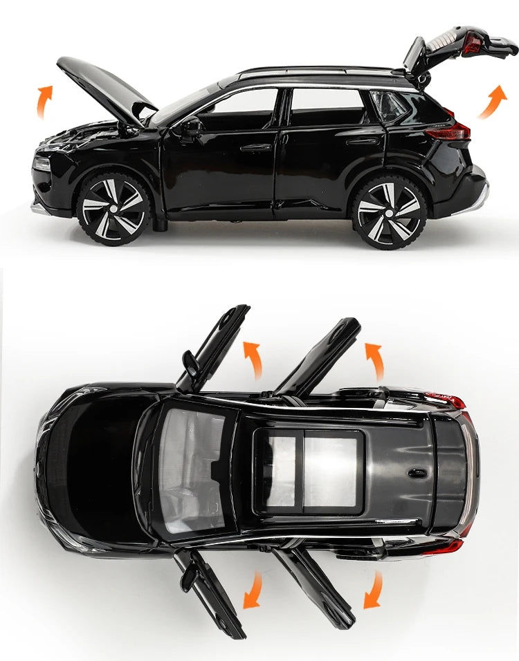 Diecast Toy Car Model 1:32 Scale SUV with Sound & Light
