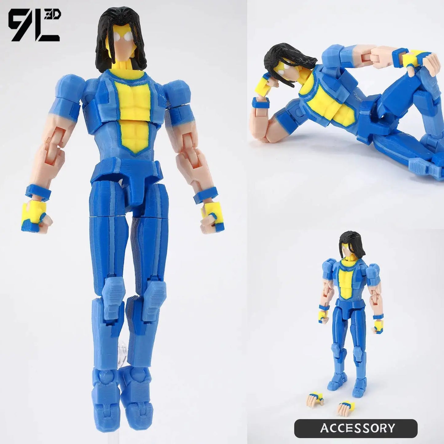 13cm Articulated Action Figure 3D Printed Collectible Model Toy
