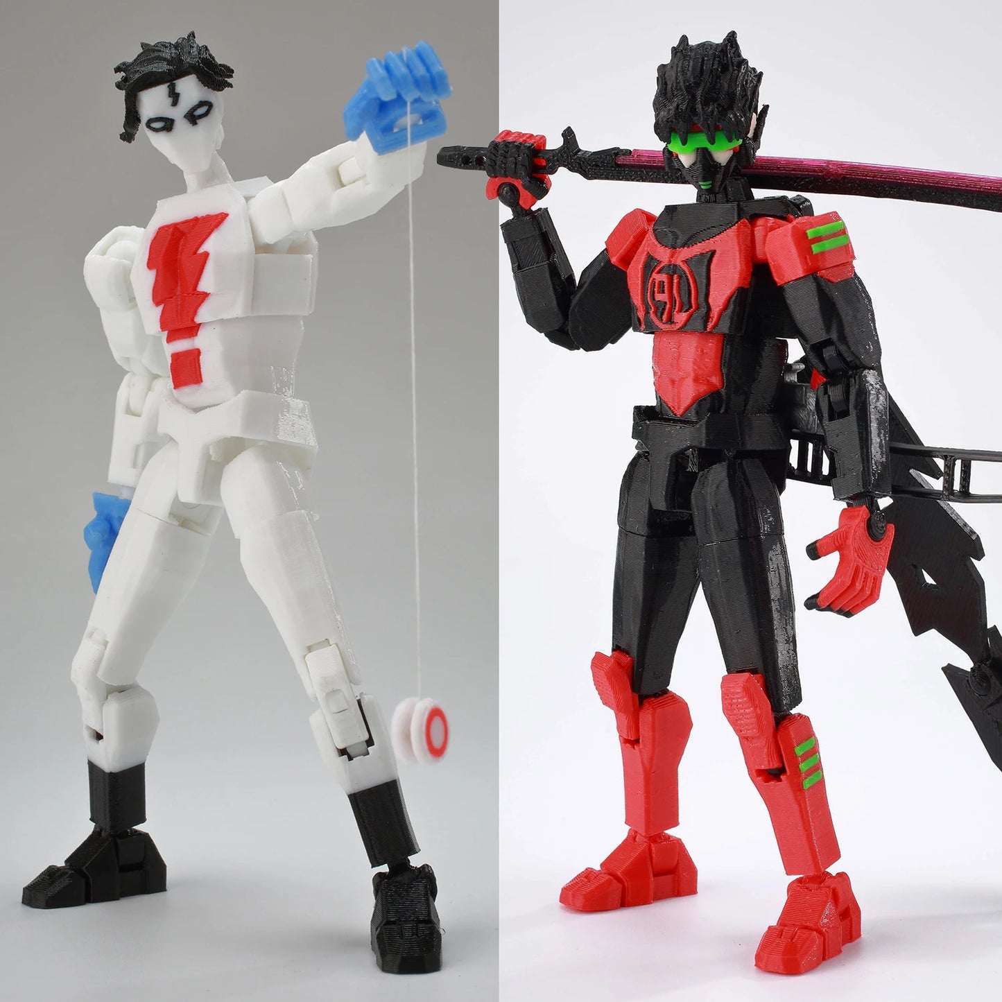 Invincible Boy Action Figure 14cm 3D Printed Multi Jointed Model
