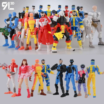 Invincible Boy Action Figure 14cm 3D Printed Poseable Model
