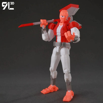 Invincible Boy Action Figure 14cm 3D Printed Poseable Model
