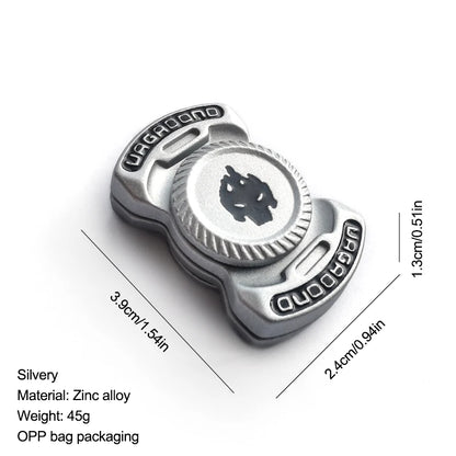 3-in-1 Metal Fidget Toy Spinner Slider Stress Relief EDC
