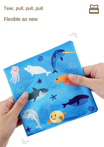 Magic Tissue Box Toy Montessori Sensory Learning Activity