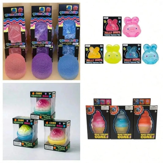 Mystery Squishy Toy Box Slow Rise Sensory Fidget Surprise
