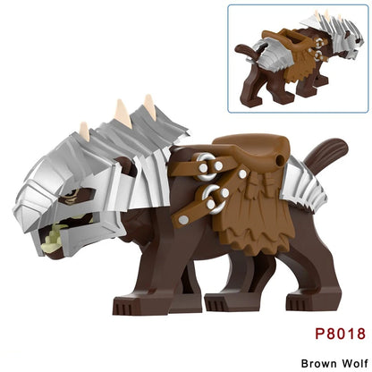MOC Farm Zoo Animal Building Blocks Educational Toy Set